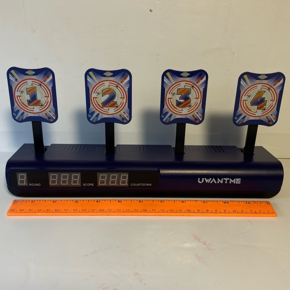 UWANTME Electronic Shooting Target Scoring Auto Reset Digital NO GUN INCLUDED - Picture 10 of 11